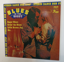 Винтажная виниловая пластинка LP Tony Miller Blues In The Night (France 1976)