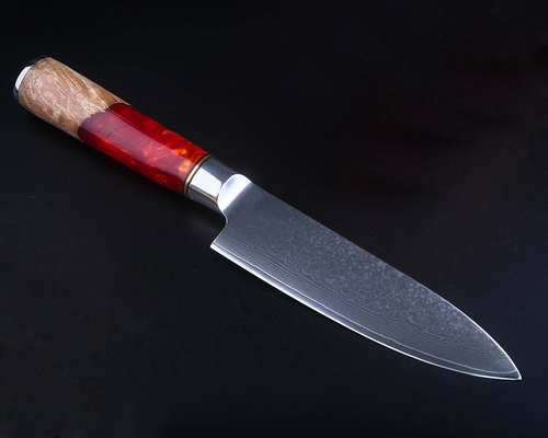 TWR-D5 G10Нож дамасская сталь VG10