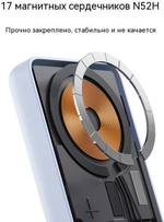 Внешний аккумулятор Xiaomi Magnetic Bracket Power Bank WPB1007Z 10000 мАч 33 Вт черный