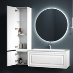 Шкаф-пенал Sancos Very подвесной левый, Bianco 350х300х1600