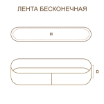 Ленты бесконечные и бобины шлифовальные на тканевой основе 13х457 P100