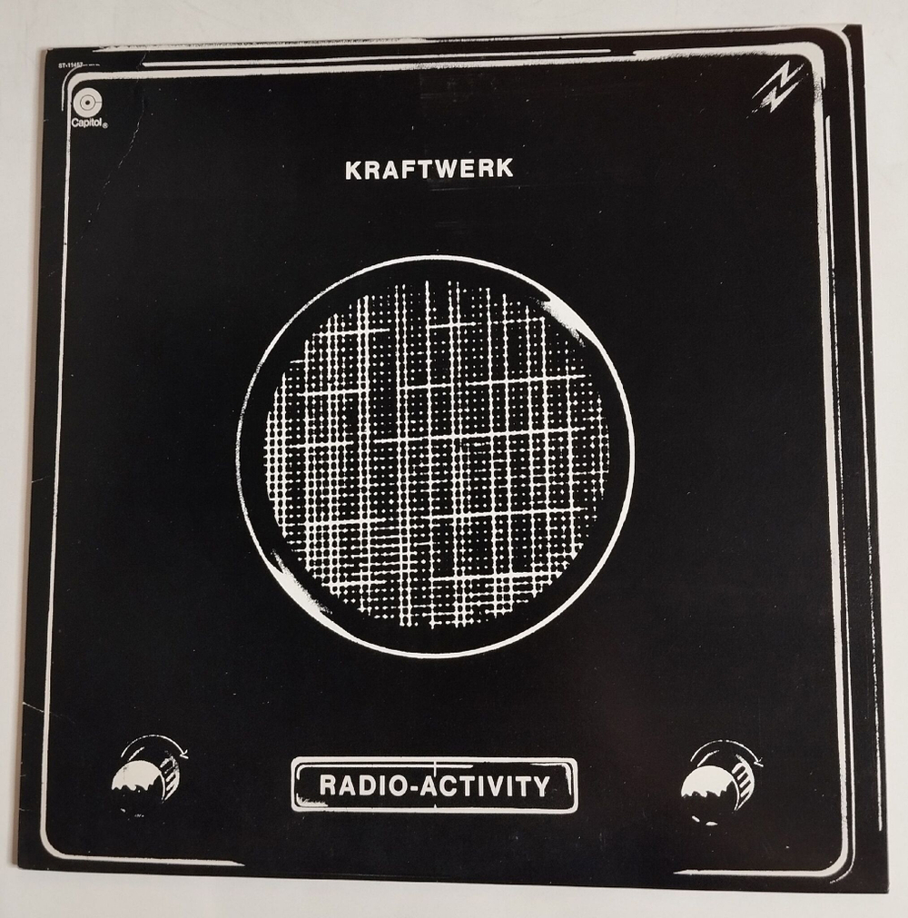 Винтажная виниловая пластинка LP Kraftwerk Radio Activity (USA 1975)