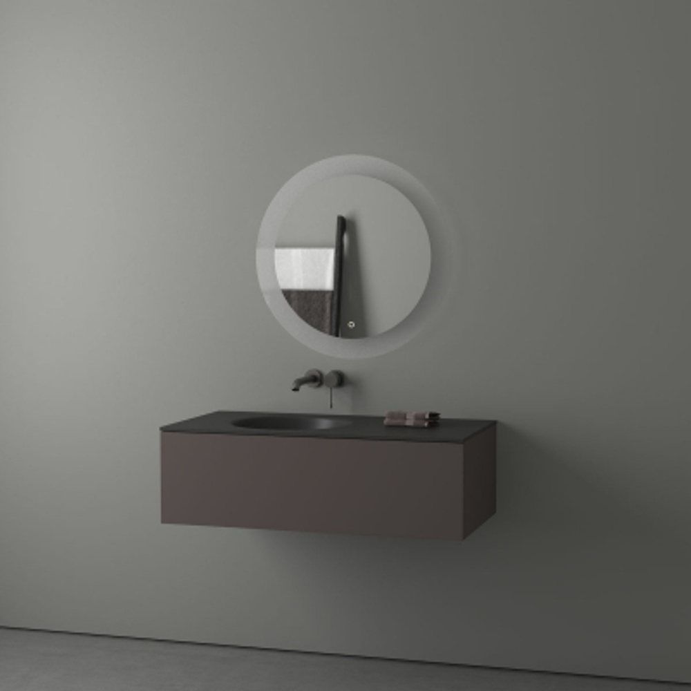 Зеркало Evoform с LED-подсветкой 16,5 W Ø70 см Сенсорный выключатель Нейтральный белый свет