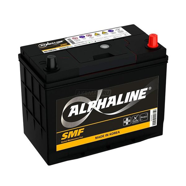 Аккумулятор автомобильный AlphaLINE STANDARD 52R (65B24L) 480 А обр. пол. 52 Ач (MF 65B24L)
