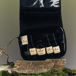 5 средств в тревел-наборе мужском в несессере