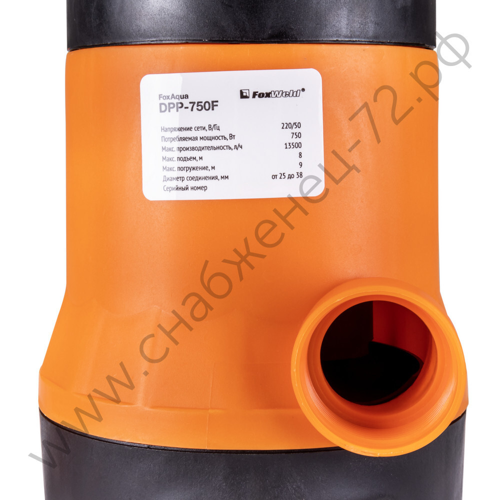 Дренажный насос FoxAqua DPP-750F