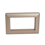 Рамка 2-местная (без перемычки), пластик, STEKKER, PFR00-7012-02, серия Катрин, шампань 50049