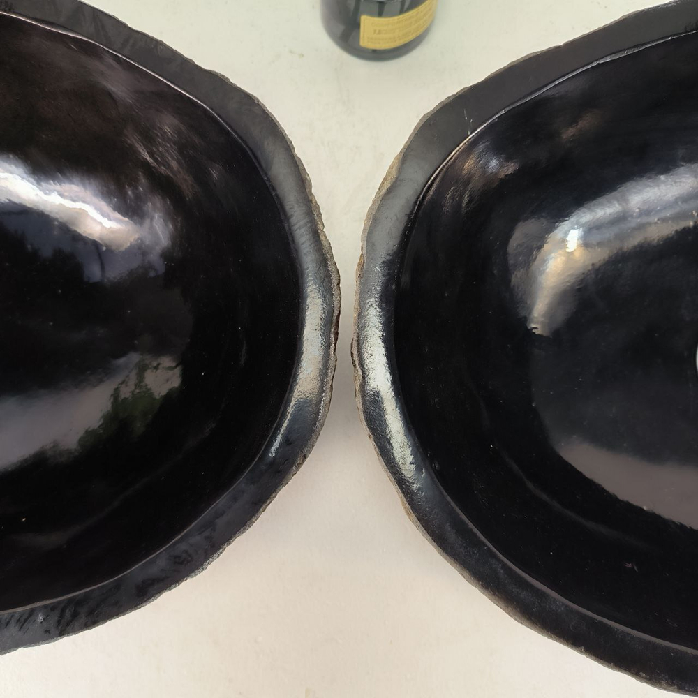 Раковина из речного камня ПАРА! RS-64966 50*33*15 0865