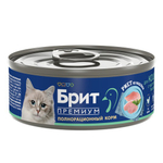 Консервы для кошек с чувствительным пищеварением Брит Риет из индейки, 100 г. 12 упаковок