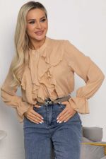 Блуза Розалинда (бежевая) Б13687-5М LT Collection