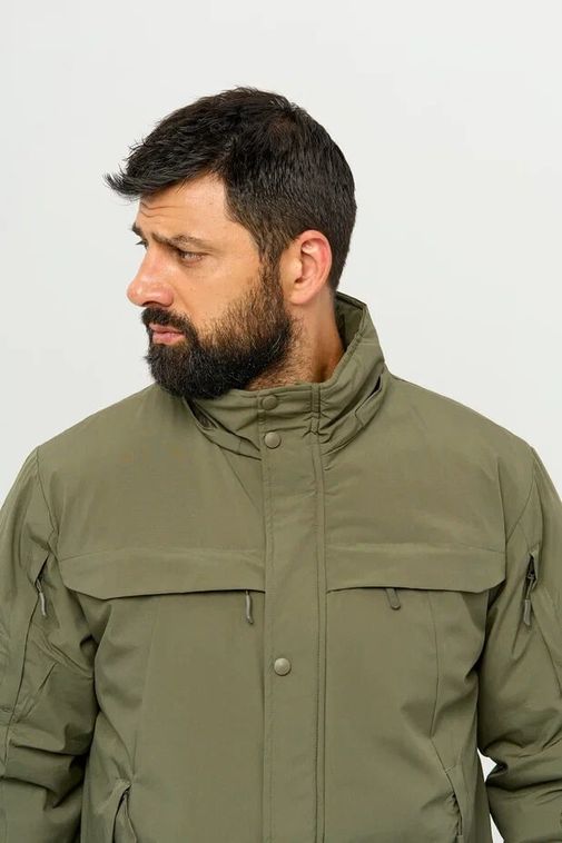 Тактическая зимняя куртка олива