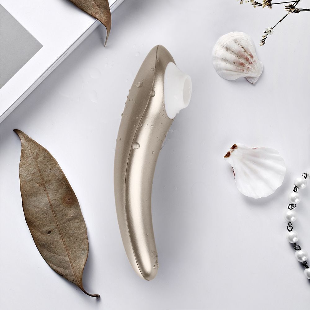 Клиторальный вибромассажер S-HANDE SHD-S124, вакуум, 15,8 см