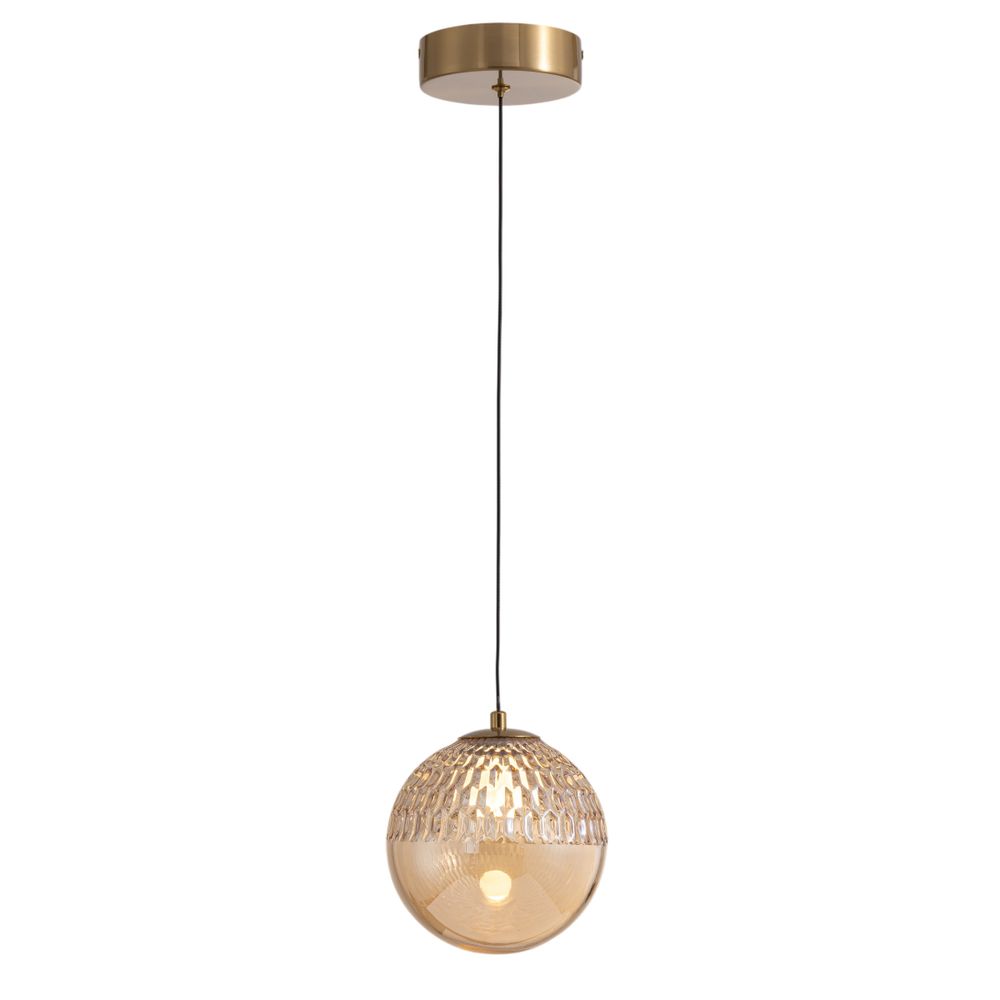 Подвесной светильник MD25020110-1A gold/champagne