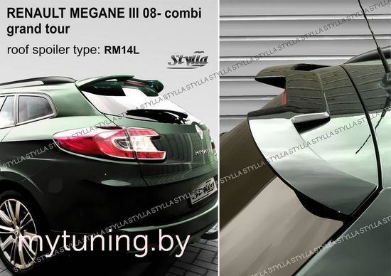 Спойлер для Renault Megane 3 Grandtour