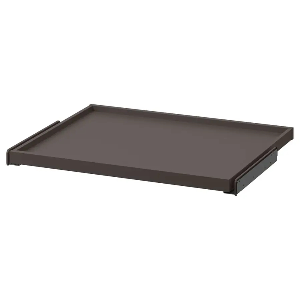 Выдвижная полка - IKEA KOMPLEMENT, 75x58 см, темно-серый КОМПЛИМЕНТ ИКЕА