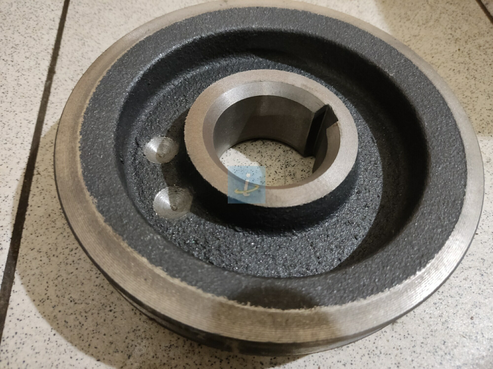 Шкив коленчатого вала (2х ручьевый, нижний ручей узкий) 236-1005061-В