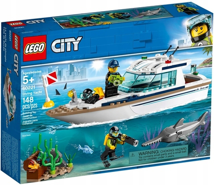 Конструктор Lego City 60221 Яхта