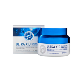 Enough Ultra X10 Collagen Pro Marine Cream увлажняющий крем с коллагеном