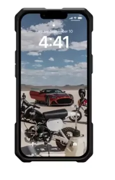 Чехол с поддержкой MAGSAFE Uag Monarch Pro для iPhone 14 6.1", цвет черный (Black)