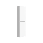 Шкаф-пенал подвесной Sancos Libra, белый глянец 350х300х1600 мм