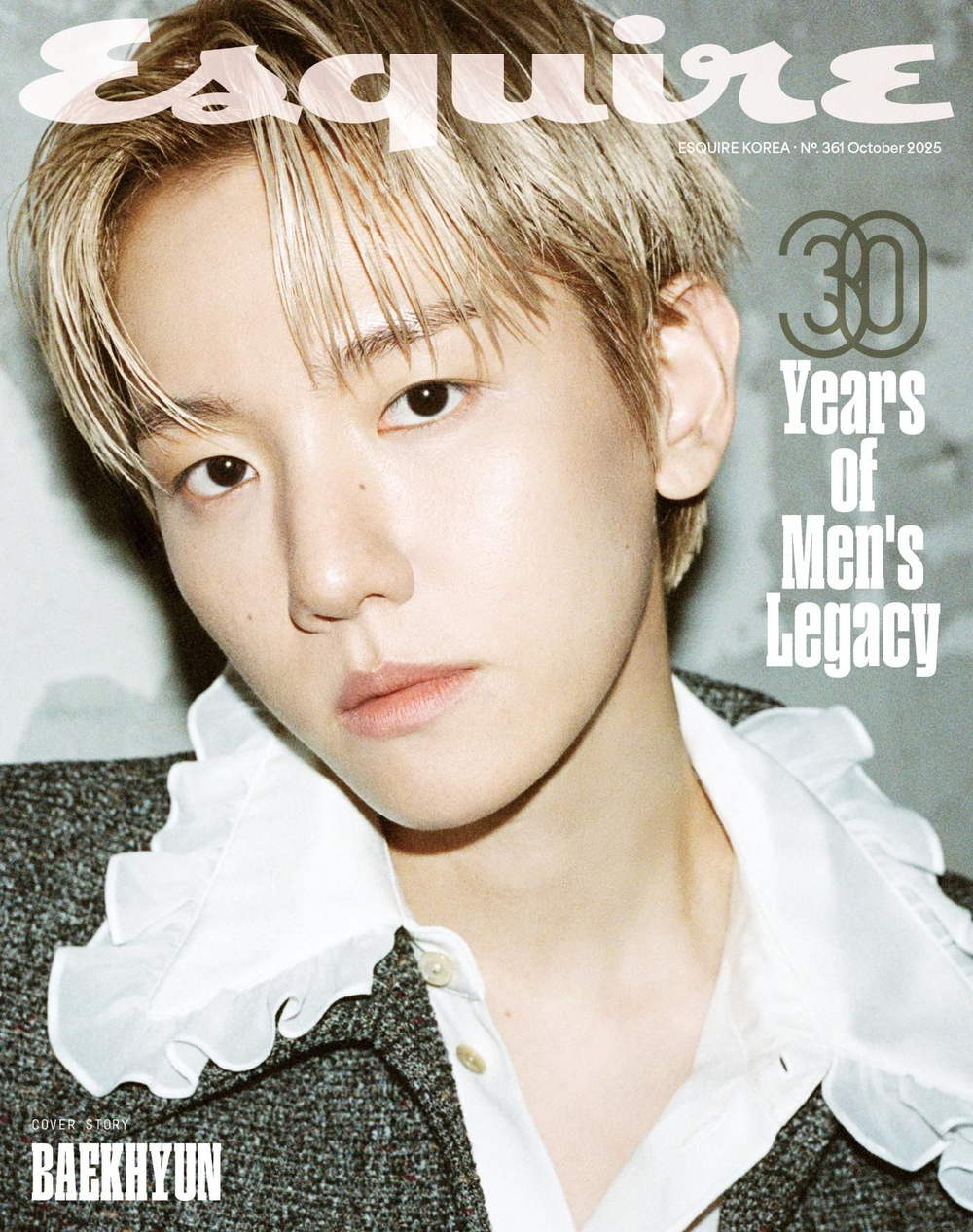 публикация esquire - 2025.10 BAEKHYUN A Type
