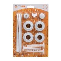 Комплект радиаторный 3/4" с тремя кронштейнами TAEN