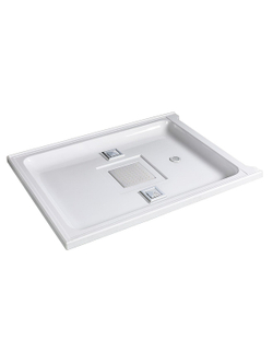 Душевая кабина WeltWasser (ВельтВассер) Laine 1004, с низким поддоном, с электрикой и ГМ, 100x100x217