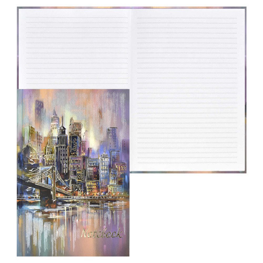 Записная книжка 14*20 см 80 л. ФЕНИКС Мегаполис (61616)