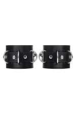 Черные наручники Anonymo на сцепке