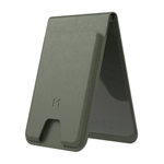 Кожаный чехол-бумажник MagSafe с подставкой Magssory Geotag Flip Wallet Гибридный картхолдер из полиуретановой кожи с карманом (для пропуска или водительских прав). Работает с приложением Apple «Локатор». Вмещает до шести карт. Есть RFID-защита