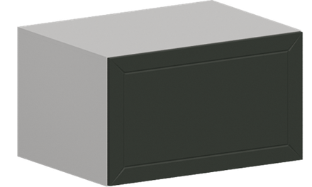 Кухня Модуль ШВГ 819 Белый / Насыщенно-зеленый