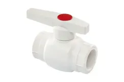 Кран шаровый TEBO сварка 50 белый 35279