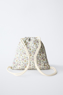 ZARA СУМКА С КРОЛИКОМ, РОЗОВЫЙ