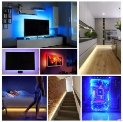 Светодиодная RGB лента 5м с диодами 2835