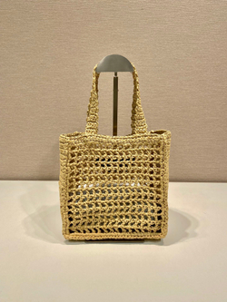 Prada Crochet Tote Bag 26 cm