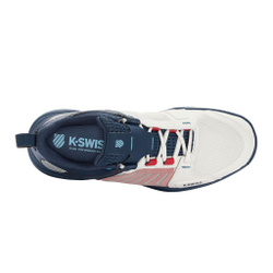 Мужские теннисные кроссовки K-Swiss Ultrashot Team All Court Shoe Men - White, Dark Blue