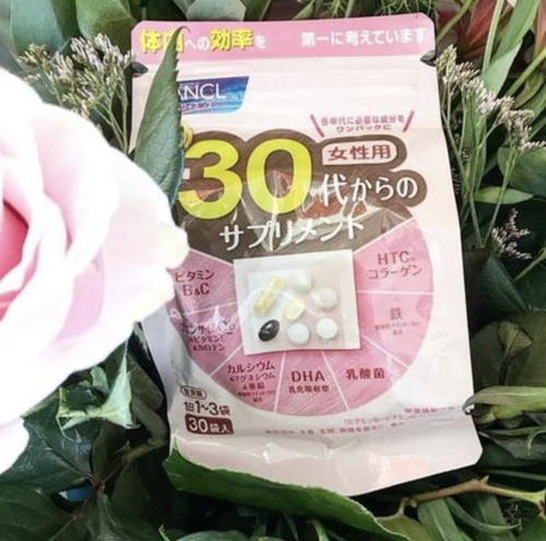 Японские витамины Fancl для женщин после 30 лет на 30 дней.