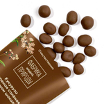 Жареная соленая кукуруза в молочном шоколаде