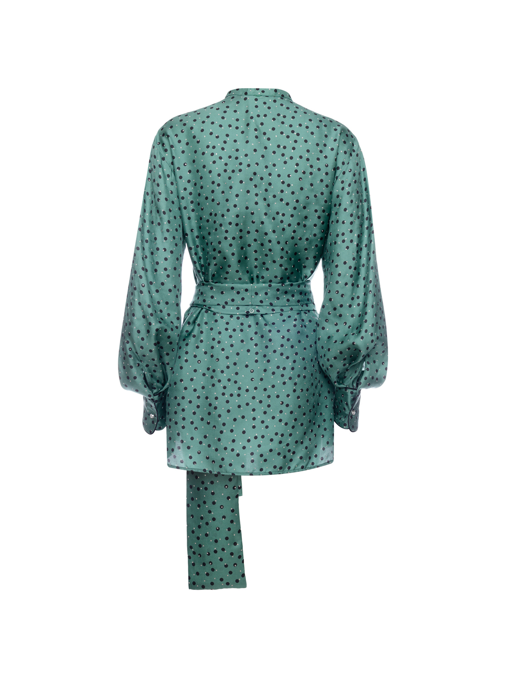 MAX MARA блуза - зеленый