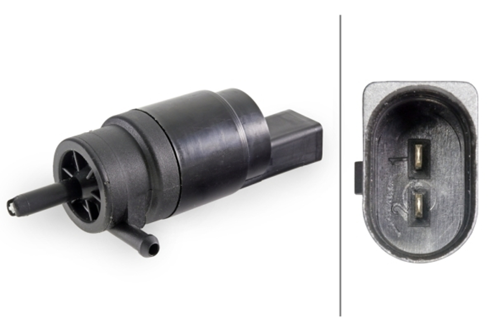 HELLA - 8TW006848021-HLL - Washer Fluid Pump, window cleaning