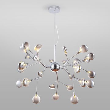 Люстра подвесная 554 хром Lamella Bogate's