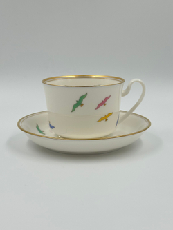 Чайная пара с птицами Koransha