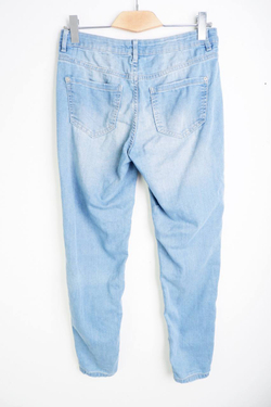 Джинсы для модных образов, маркировка 38, визуально на 44/46 размер