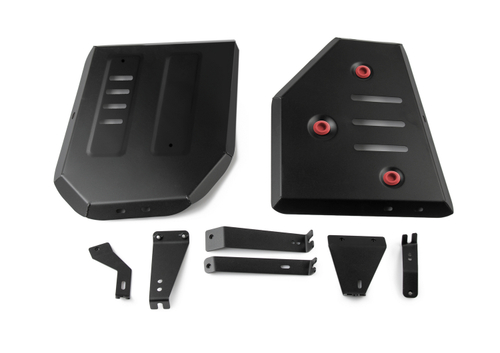 Защита топливного бака АвтоБроня для Jaecoo J7 РКПП 4WD 2024-н.в., рынок РФ, сталь 1.5 мм, с крепежом, штампованная, 111.00956.1