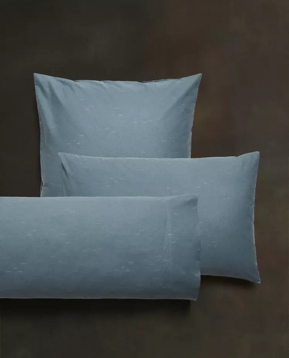 ZARA HOME НАВОЛОЧКА С ПРИНТОМ «РЫБЫ», СИНИЙ