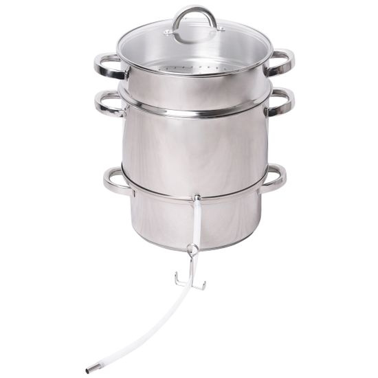 Соковарка 8 л. из нержавеющей стали Kamille KM 5820 (36х25х41 см)