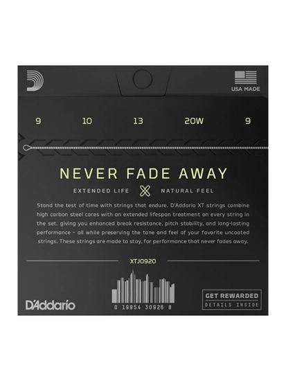 Струны для банджо D'ADDARIO XTJ0920