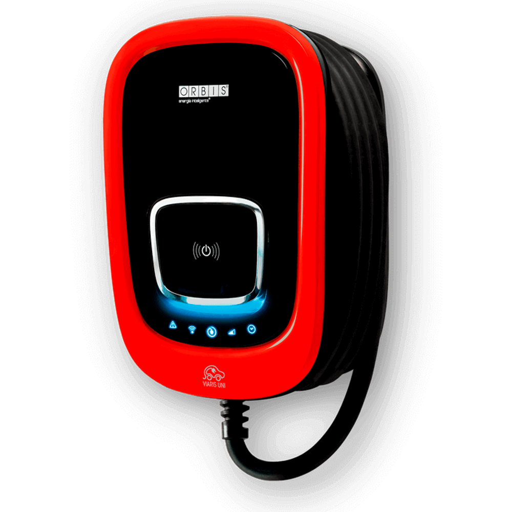 Рамка для зарядной станции Orbis VIARIS UNI, красная (OB94U004)