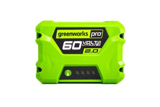 Аккумулятор "GREENWORKS" G60B2 (60V, 2 Ач) 2918307