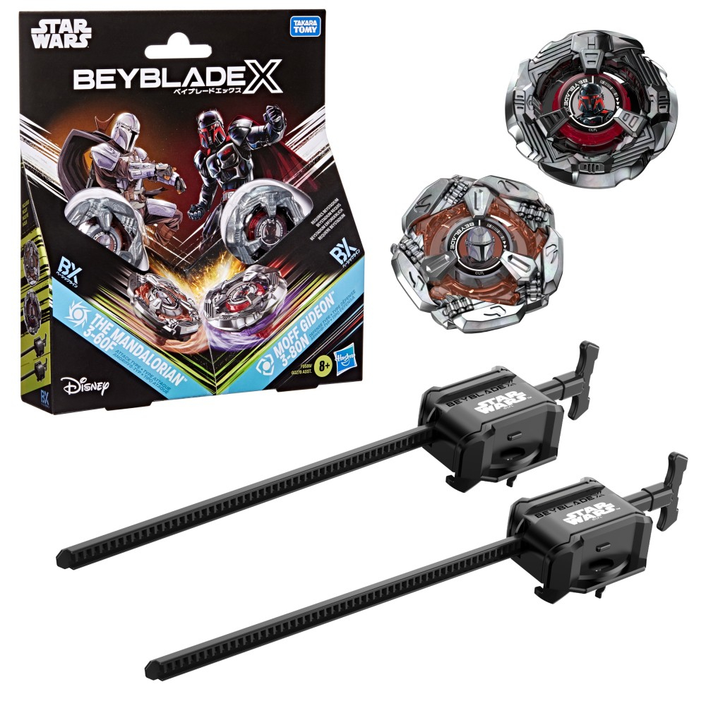 Игровой набор Hasbro Beyblade X Star Wars Mandalorian F9589 vs Moff Gideon F9589 — фото 1
